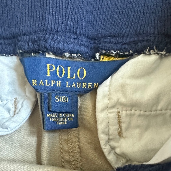 Polo by Ralph Lauren Kids Khaki Striped Casual Bottoms - Picture 2 of 4